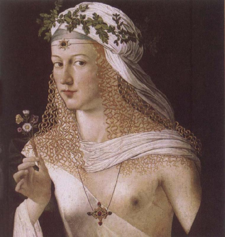 BARTOLOMEO VENETO Portrait of a Woman France oil painting art